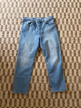 Levi's Light Blue wedgie  straight Jeans